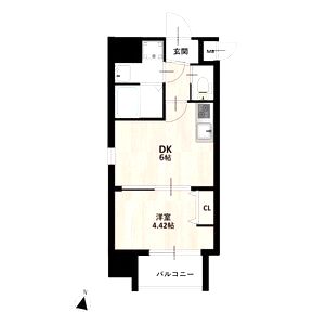 MAISON PREMIER UMEDA NORTHの間取り図