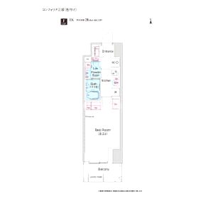 コンフォリア江坂の間取り図