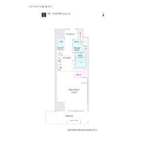 コンフォリア江坂の間取り図