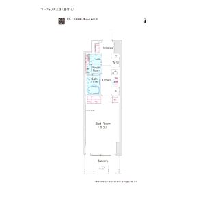 コンフォリア江坂の間取り図