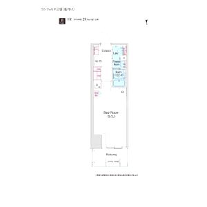 コンフォリア江坂の間取り図