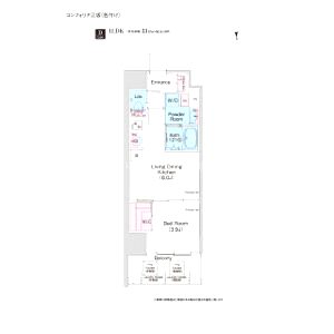 コンフォリア江坂の間取り図