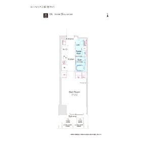 コンフォリア江坂の間取り図