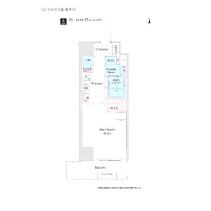 コンフォリア江坂の間取り図