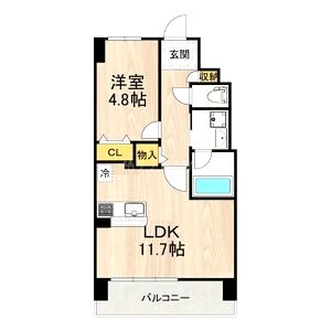 海老江サンライズの間取り図