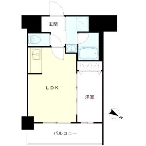 ピーノ京都西大路の間取り図