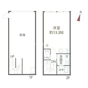 GARAIL 神戸東灘の間取り図