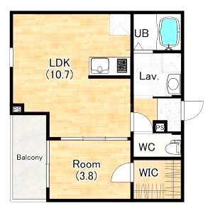 (仮称)ジーメゾン四条畷の間取り図