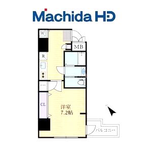 市之町エヌエム・キャトフ・ヴァン・サンクの間取り図