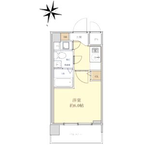 エスリード新梅田ノースポイントの間取り図