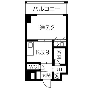 Dolce Vita 新大阪の間取り図