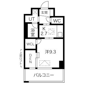 Dolce Vita 新大阪の間取り図