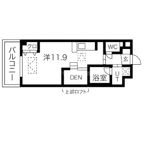 Dolce Vita 新大阪の間取り図