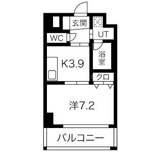 Dolce Vita 新大阪の間取り図