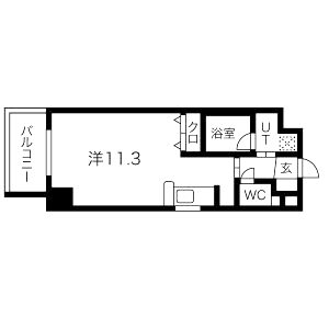 Dolce Vita 新大阪の間取り図