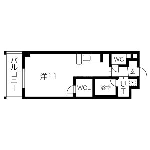 Dolce Vita 新大阪の間取り図