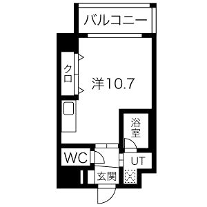 Dolce Vita 新大阪の間取り図