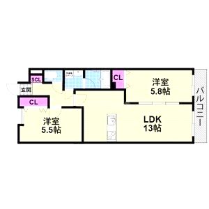 アーキビルド4の間取り図