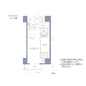 アーバネックス京町堀の間取り図