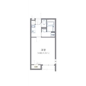 クレイノルピナス参番館の間取り図