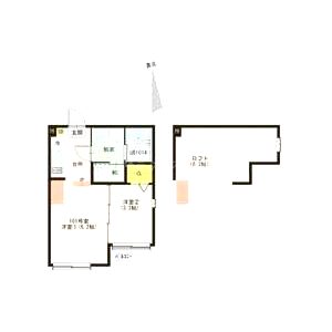 ハーモニーテラス深草佐野屋敷町の間取り図