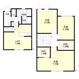 フォレストメゾンのざきの間取り図