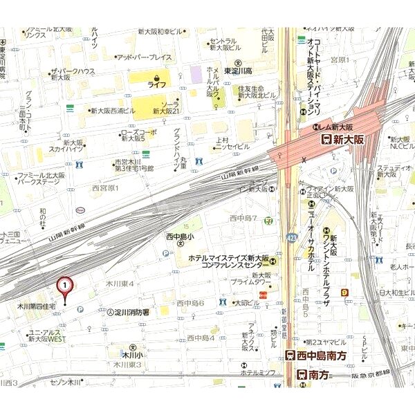 CASSIA新大阪の外観2枚目