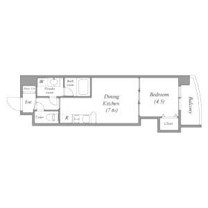 CASSIA新大阪の間取り図