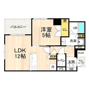 casa felice(カーサフェリーチェ)の間取り図