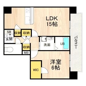 casa felice(カーサフェリーチェ)の間取り図