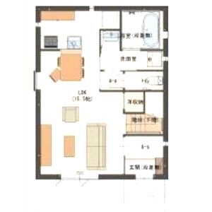 エールトベーレの間取り図
