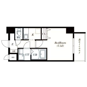 S-FORT新大阪Eastの間取り図