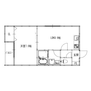 アート大正(イタンジ最新)の間取り図