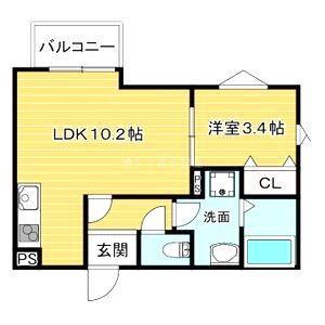 (仮称)La-Crea池田リーフィアの間取り図
