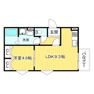 (仮称)La-Crea池田リーフィアの間取り図