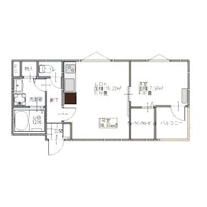 ソフィアウエストの間取り図