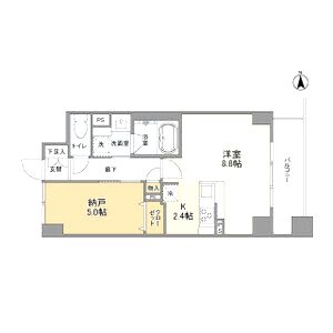 コンフォリア西宮の間取り図