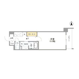 コンフォリア西宮の間取り図