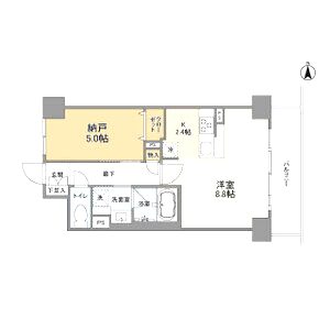 コンフォリア西宮の間取り図
