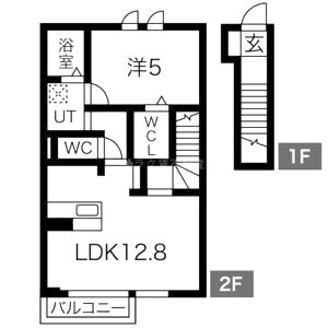 MyDearLife七松IIの間取り図