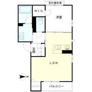 リバティスクエア IIの間取り図