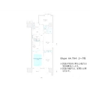 アーバネックス同心IIの間取り図