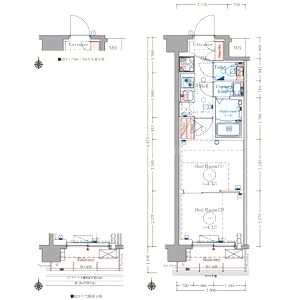 エステムコート京都千雅邸の間取り図
