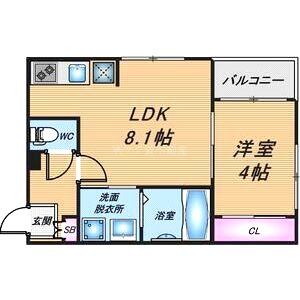 ハーモニーテラス大和田IIの間取り図