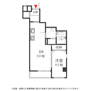 ディアコート西宮北口の間取り図