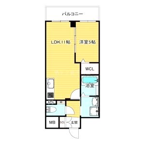 VITA荒本の間取り図