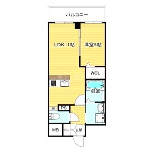 VITA荒本の間取り図
