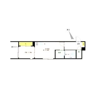 サンメイプル上新庄の間取り図