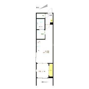 サンメイプル上新庄の間取り図