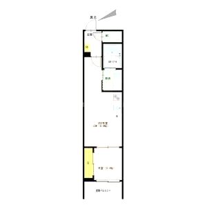 サンメイプル上新庄の間取り図